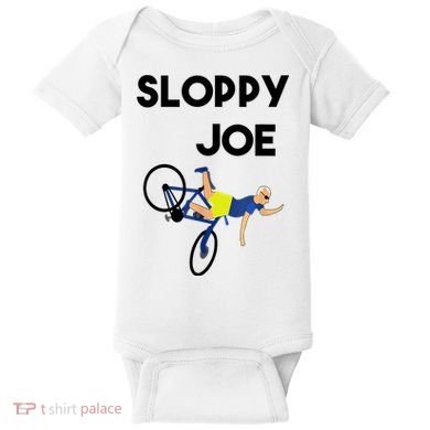 Sloppy Joe Bicycle Funny Sarcastic Baby Bodysuit