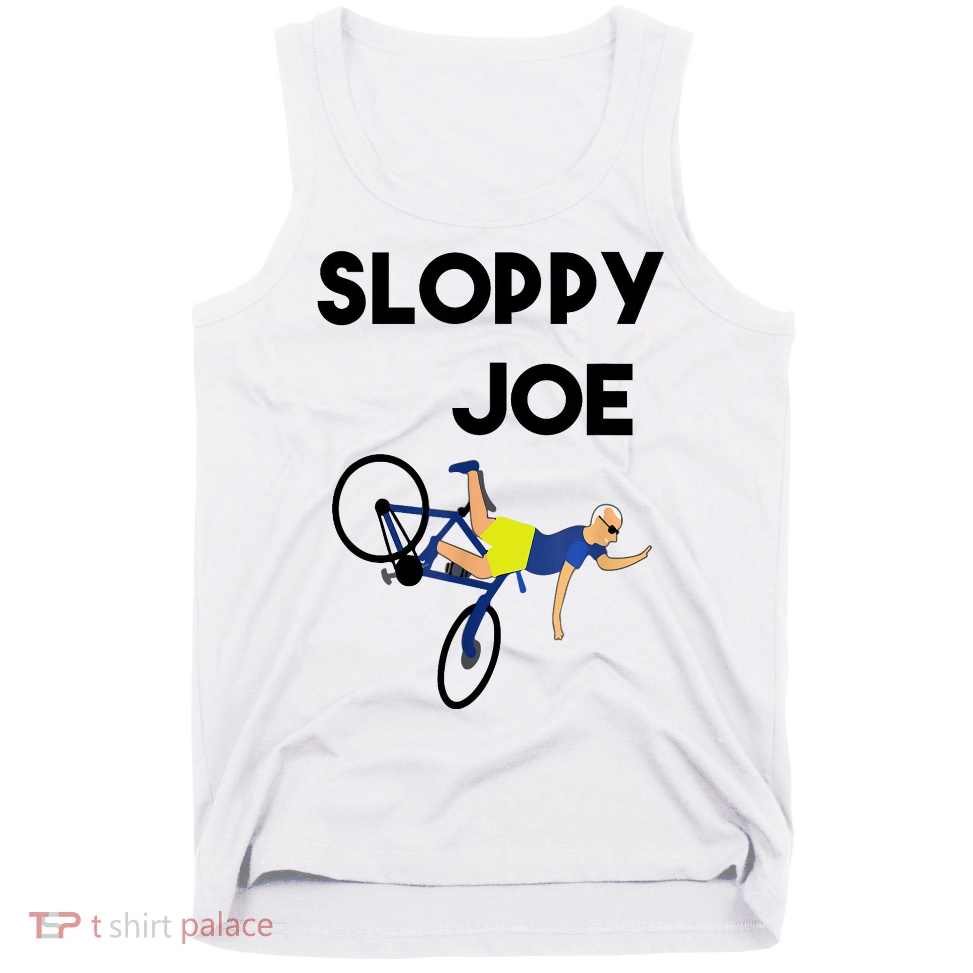 Sloppy Joe Bicycle Funny Sarcastic Tank Top