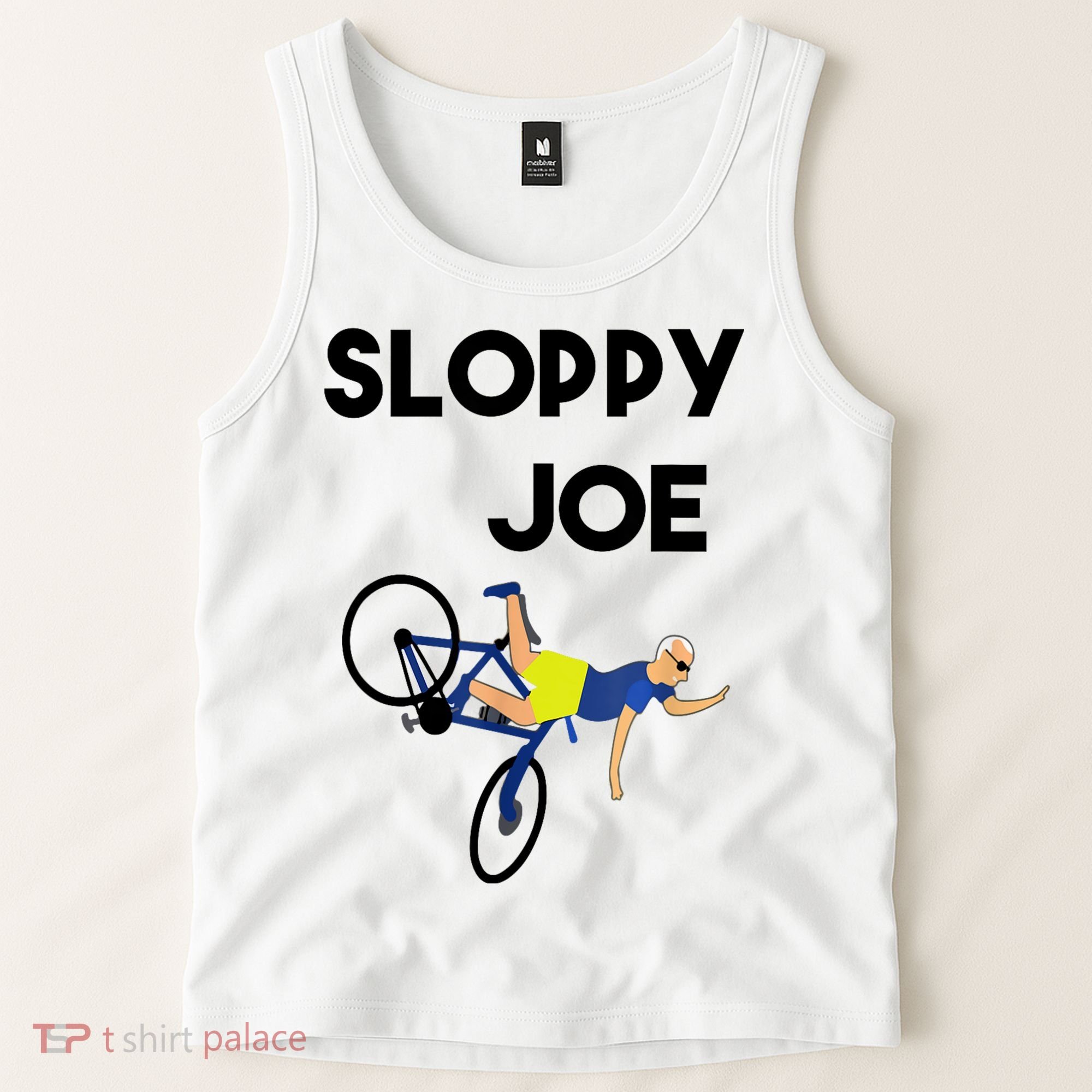 Sloppy Joe Bicycle Funny Sarcastic Tank Top