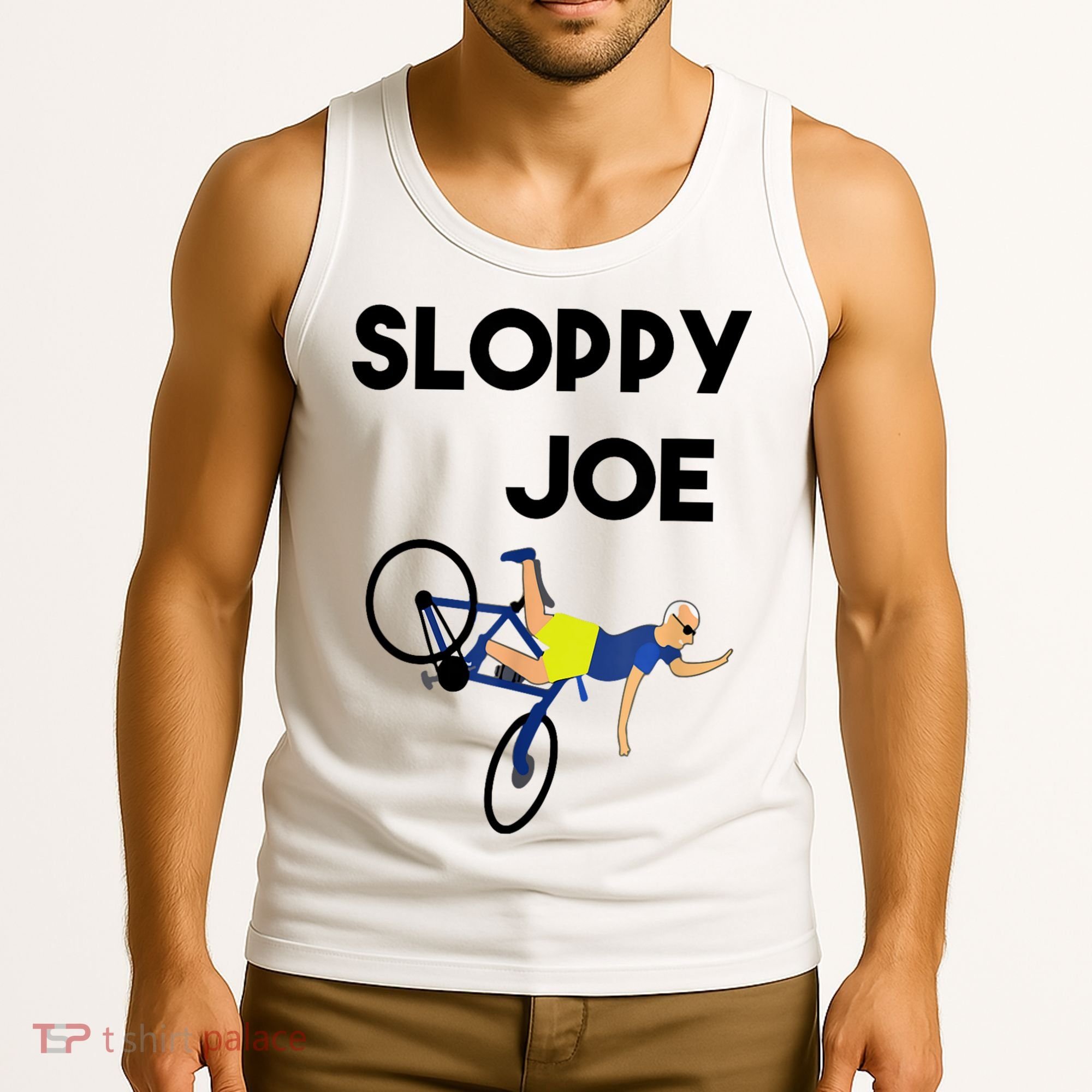 Sloppy Joe Bicycle Funny Sarcastic Tank Top