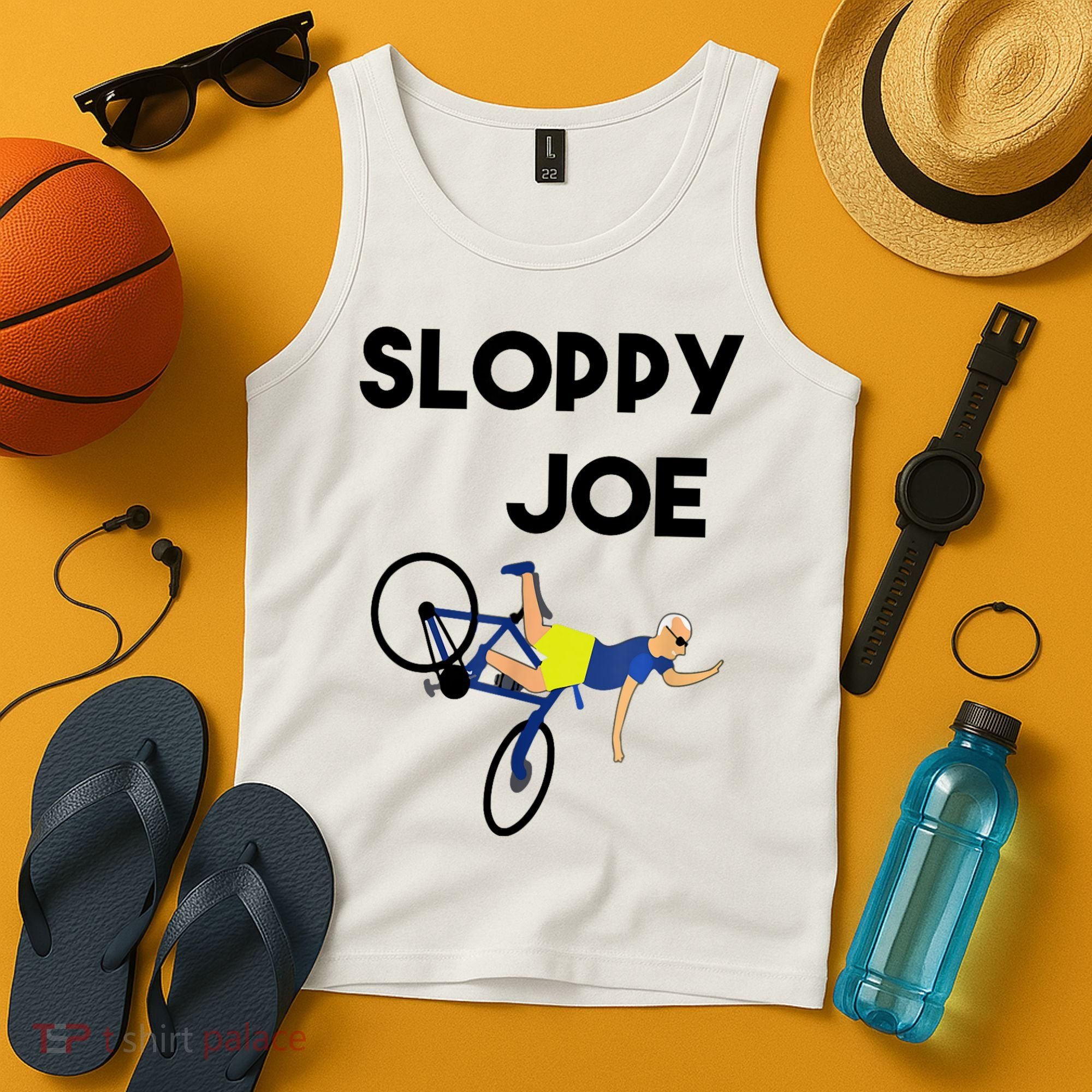 Sloppy Joe Bicycle Funny Sarcastic Tank Top