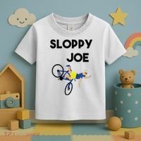 Sloppy Joe Bicycle Funny Sarcastic Toddler T-Shirt thumb 3