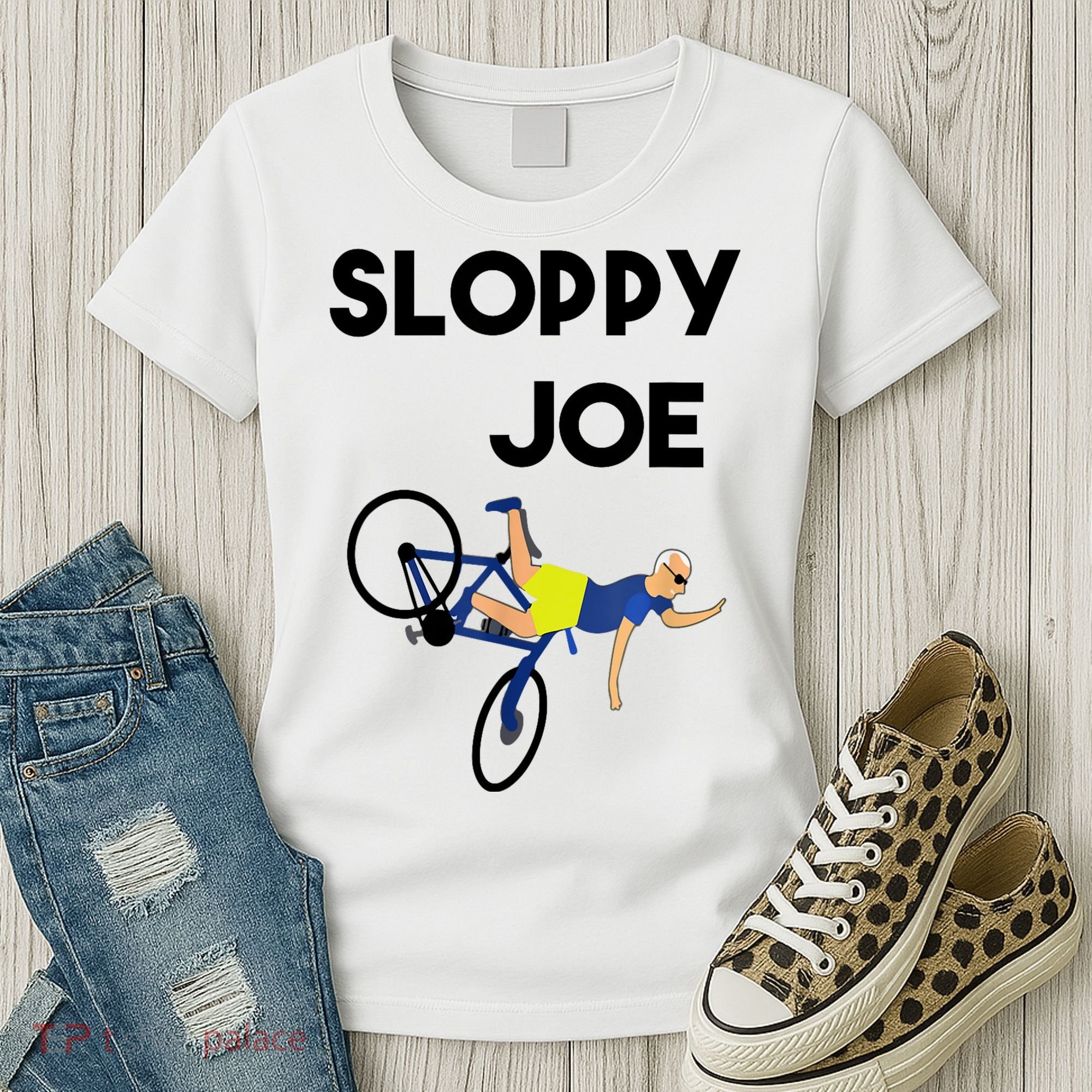 Sloppy Joe Bicycle Funny Sarcastic Women's T-Shirt