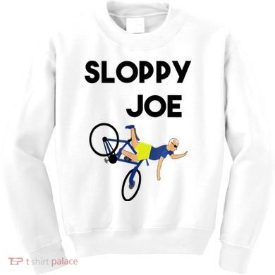Sloppy Joe Bicycle Funny Sarcastic Kids Sweatshirt