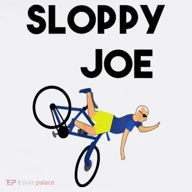 Sloppy Joe Bicycle Funny Sarcastic Kids Long Sleeve Shirt
