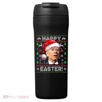 Santa Joe Biden Happy Easter Ugly Christmas Sweater 24oz Duet Stainless Steel Tumbler thumb 0