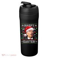 Santa Joe Biden Happy Easter Ugly Christmas Sweater 24oz Duet Stainless Steel Tumbler thumb 3