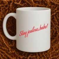Stay Jealous Babe Coffee Mug thumb 2