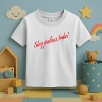 Stay Jealous Babe Toddler T-Shirt thumb 3