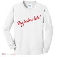 Stay Jealous Babe Kids Long Sleeve Shirt thumb 0