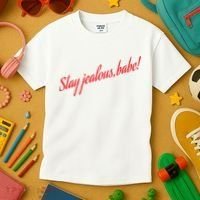 Stay Jealous Babe Kids T-Shirt thumb 3