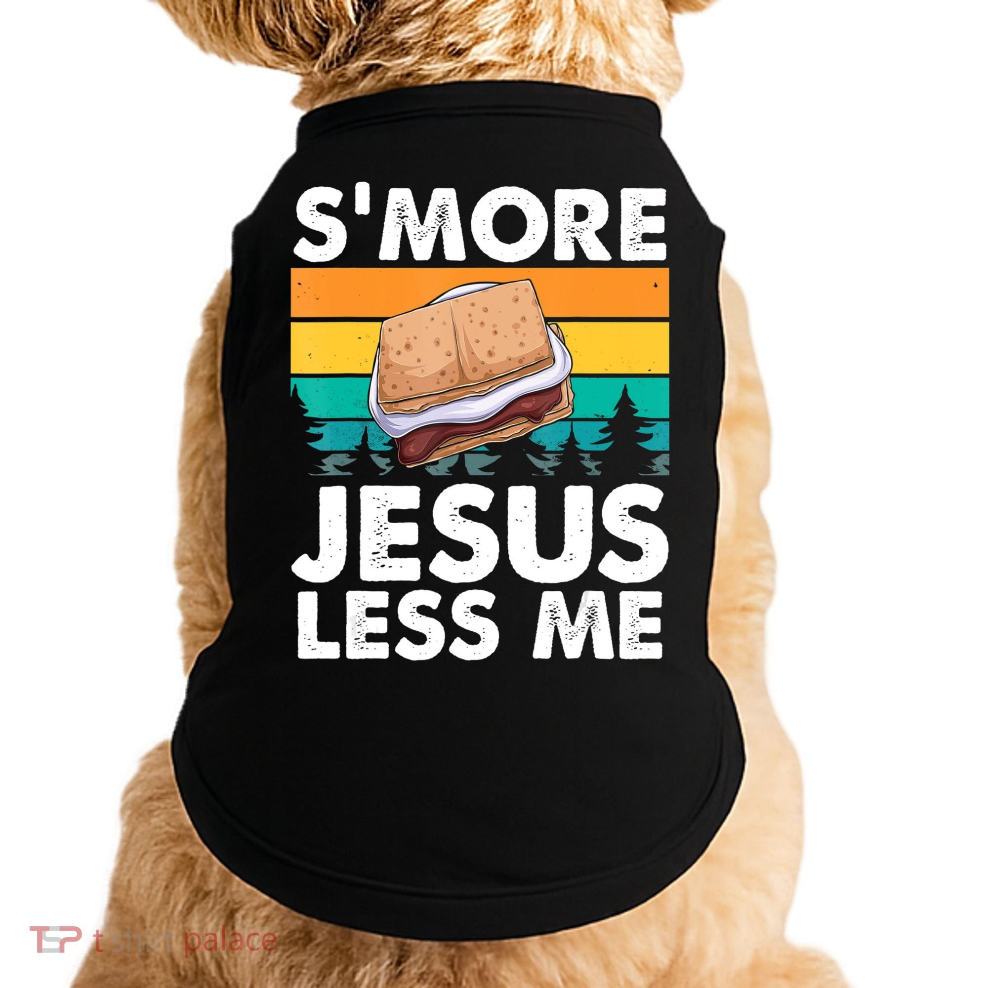 S'more Jesus Christianity Lover Jesus Teachings Camper Doggie Tank