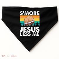 S'more Jesus Christianity Lover Jesus Teachings Camper USA-Made Doggie Bandana thumb 0