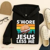 S'more Jesus Christianity Lover Jesus Teachings Camper Hoodie thumb 4