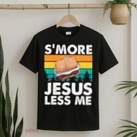 S'more Jesus Christianity Lover Jesus Teachings Camper T-Shirt thumb 2