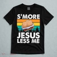 S'more Jesus Christianity Lover Jesus Teachings Camper T-Shirt thumb 5