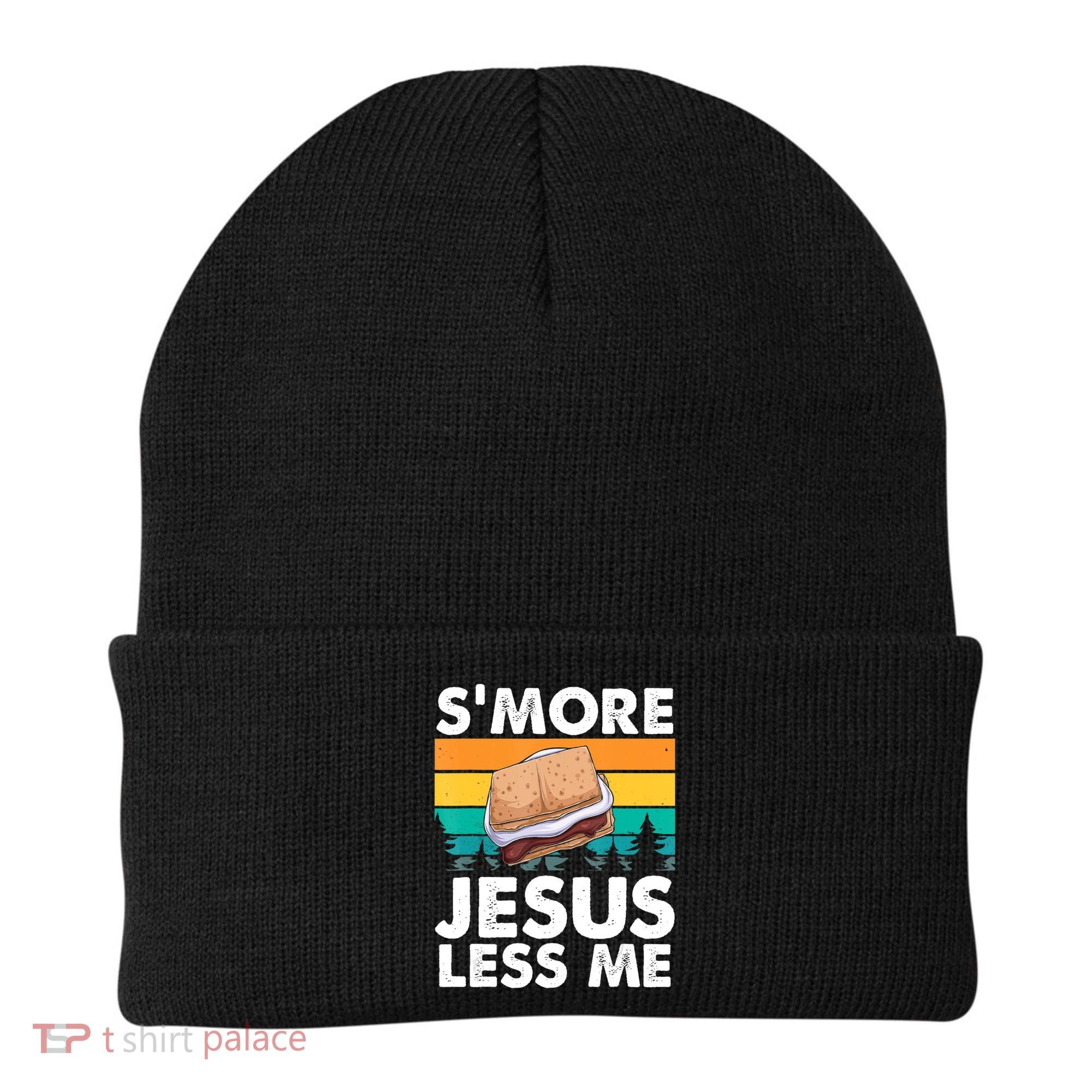 S'more Jesus Christianity Lover Jesus Teachings Camper Beanie