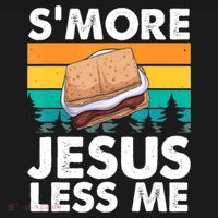 S'more Jesus Christianity Lover Jesus Teachings Camper Women's Hoodie thumb 2