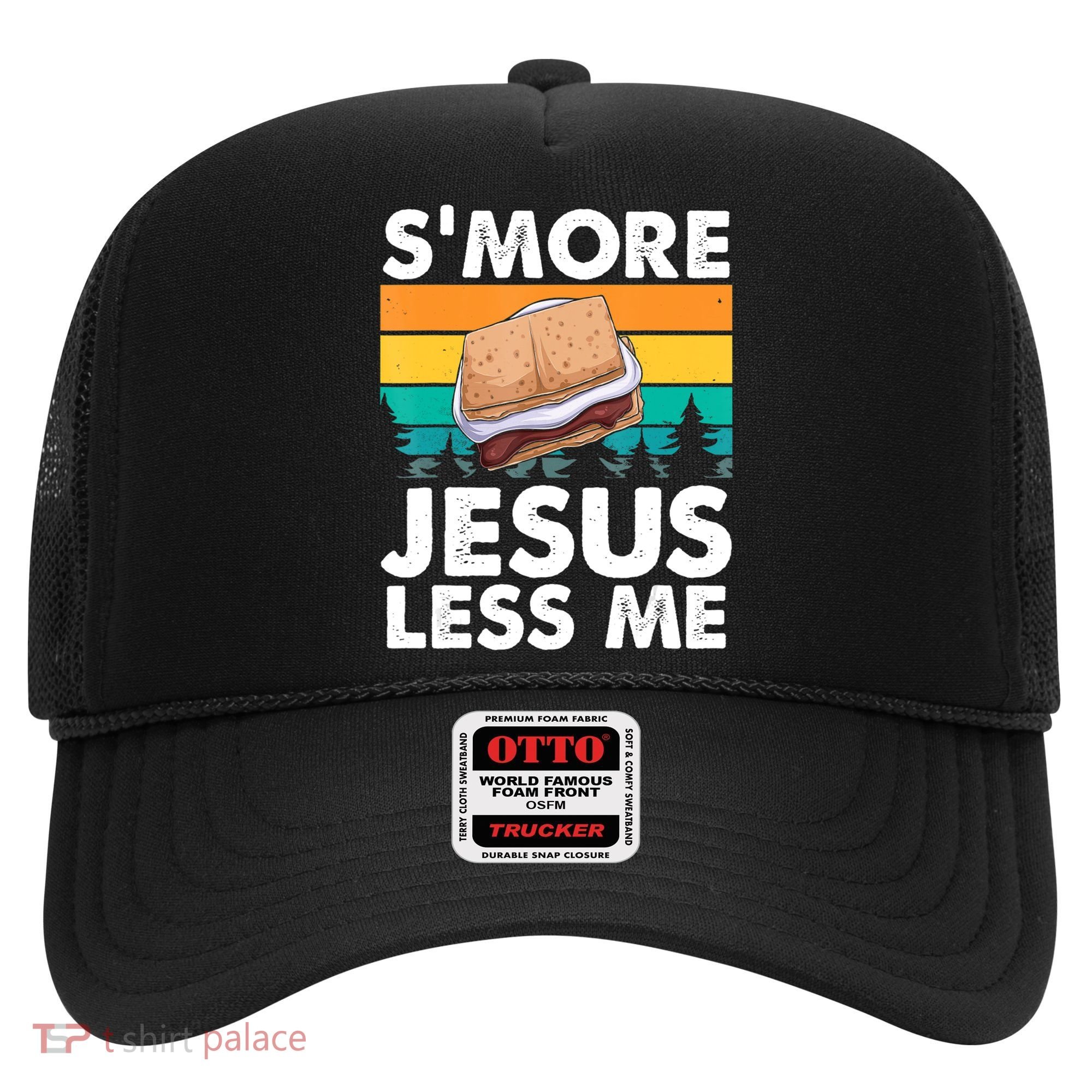 S'more Jesus Christianity Lover Jesus Teachings Camper Hat
