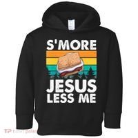S'more Jesus Christianity Lover Jesus Teachings Camper Toddler Hoodie thumb 0