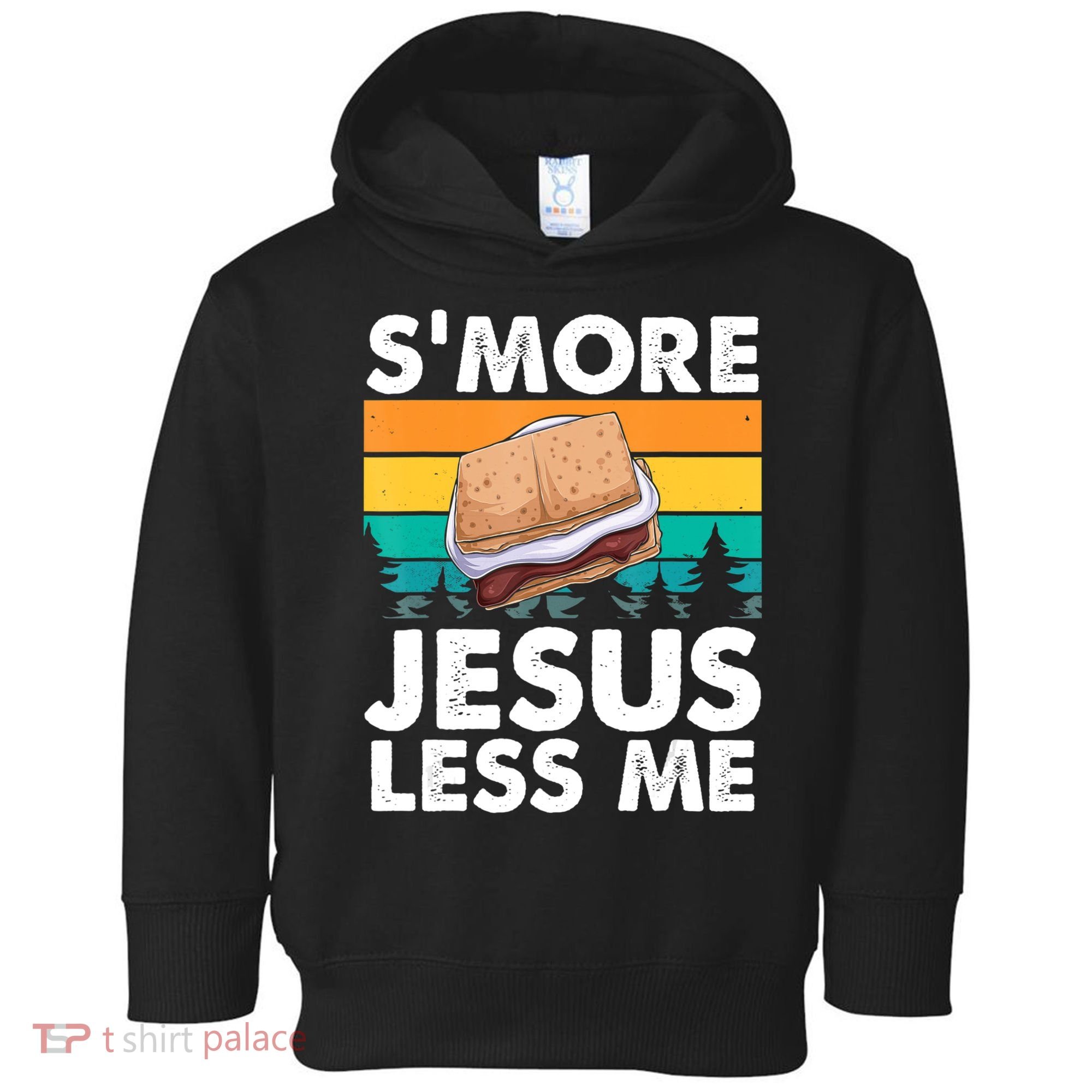S'more Jesus Christianity Lover Jesus Teachings Camper Toddler Hoodie