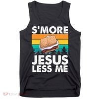 S'more Jesus Christianity Lover Jesus Teachings Camper Tank Top thumb 0