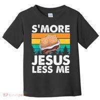 S'more Jesus Christianity Lover Jesus Teachings Camper Toddler T-Shirt thumb 0
