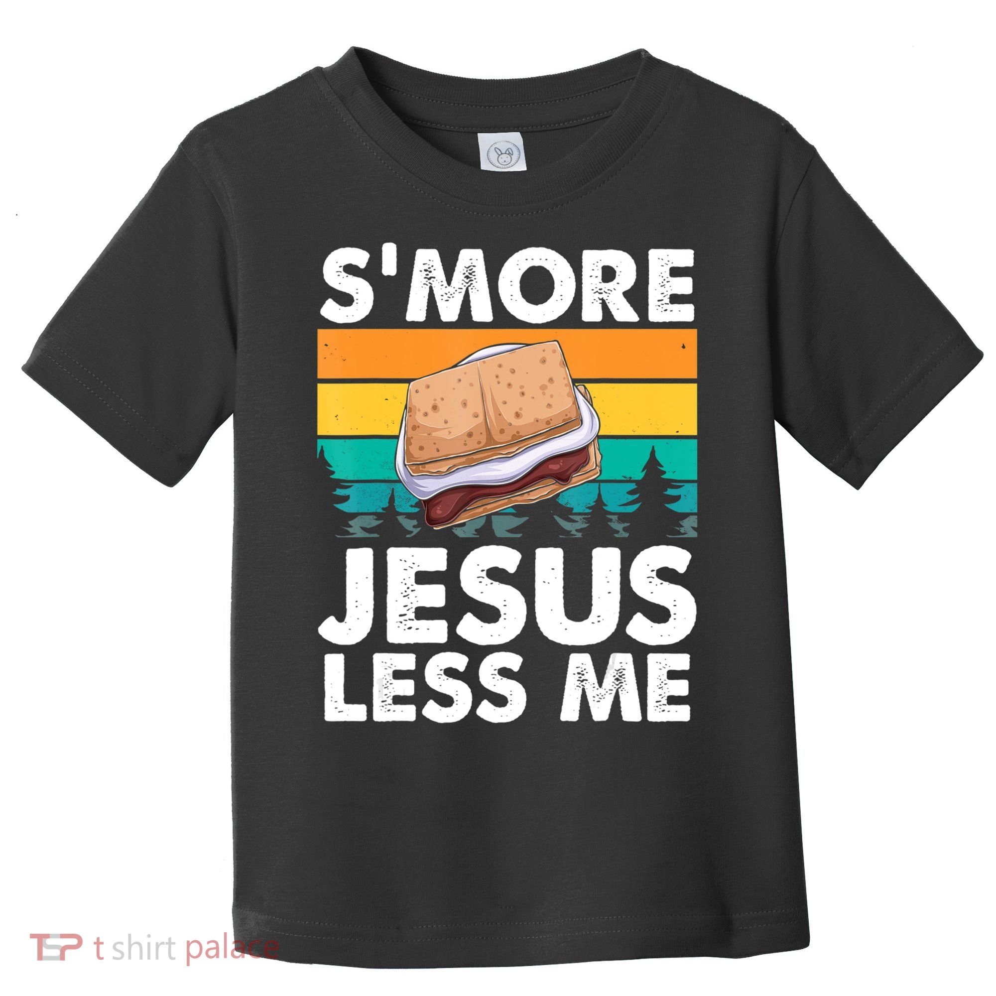 S'more Jesus Christianity Lover Jesus Teachings Camper Toddler T-Shirt