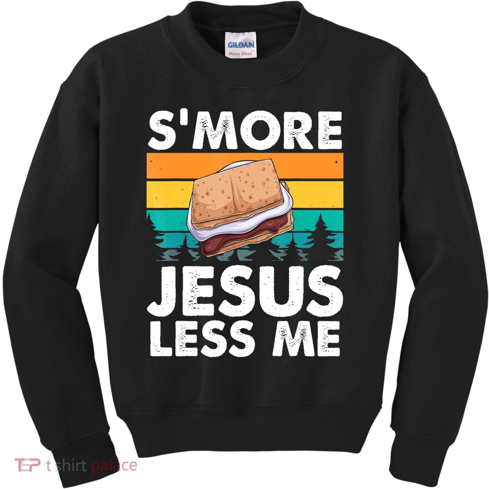 S'more Jesus Christianity Lover Jesus Teachings Camper Kids Sweatshirt
