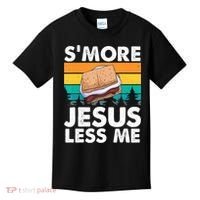 S'more Jesus Christianity Lover Jesus Teachings Camper Kids T-Shirt thumb 0