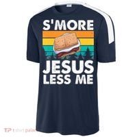 S'more Jesus Christianity Lover Jesus Teachings Camper Sport-Tek Competitor United Soccer Jersey thumb 2