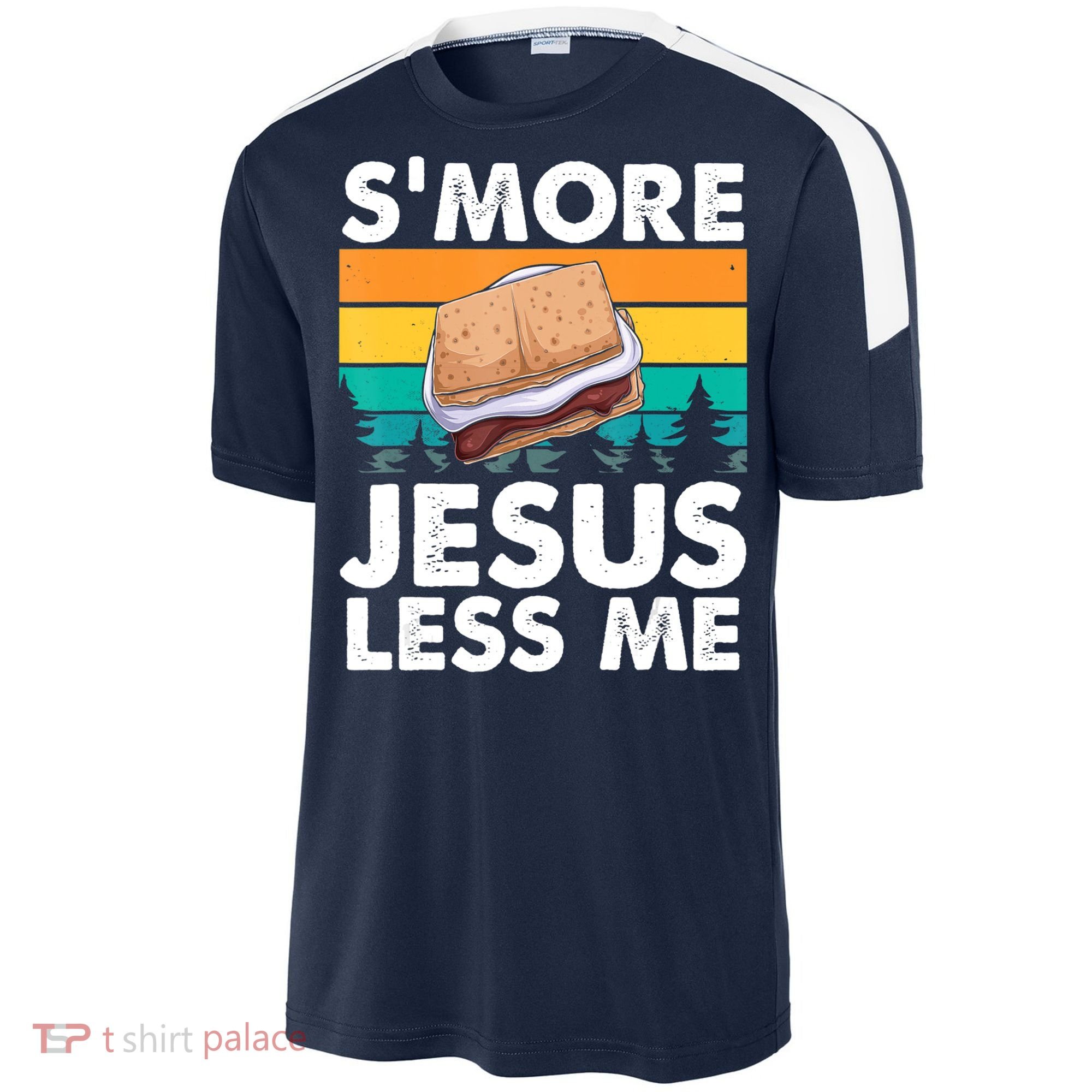 S'more Jesus Christianity Lover Jesus Teachings Camper Sport-Tek Competitor United Soccer Jersey