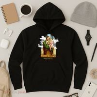 Saint Joseph Catholic Church St. Joseph With Infant Jesus Hoodie thumb 3