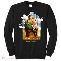 Saint Joseph Catholic Church St. Joseph With Infant Jesus Sweatshirt thumb 0