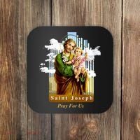 Saint Joseph Catholic Church St. Joseph With Infant Jesus Coaster thumb 0