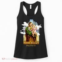 Saint Joseph Catholic Church St. Joseph With Infant Jesus Women's Tank Top thumb 0