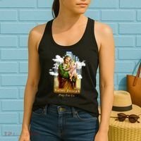 Saint Joseph Catholic Church St. Joseph With Infant Jesus Women's Tank Top thumb 2