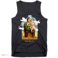 Saint Joseph Catholic Church St. Joseph With Infant Jesus Tank Top thumb 0