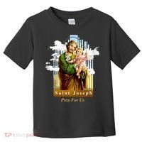Saint Joseph Catholic Church St. Joseph With Infant Jesus Toddler T-Shirt thumb 0