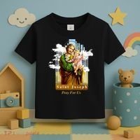 Saint Joseph Catholic Church St. Joseph With Infant Jesus Toddler T-Shirt thumb 3