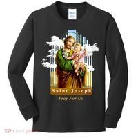 Saint Joseph Catholic Church St. Joseph With Infant Jesus Kids Long Sleeve Shirt thumb 0