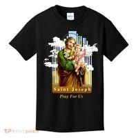 Saint Joseph Catholic Church St. Joseph With Infant Jesus Kids T-Shirt thumb 0