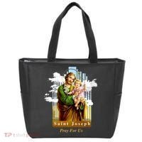 Saint Joseph Catholic Church St. Joseph With Infant Jesus Tote Bag thumb 0