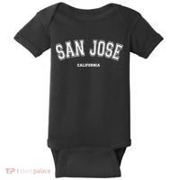 San Jose California Baby Bodysuit thumb 0