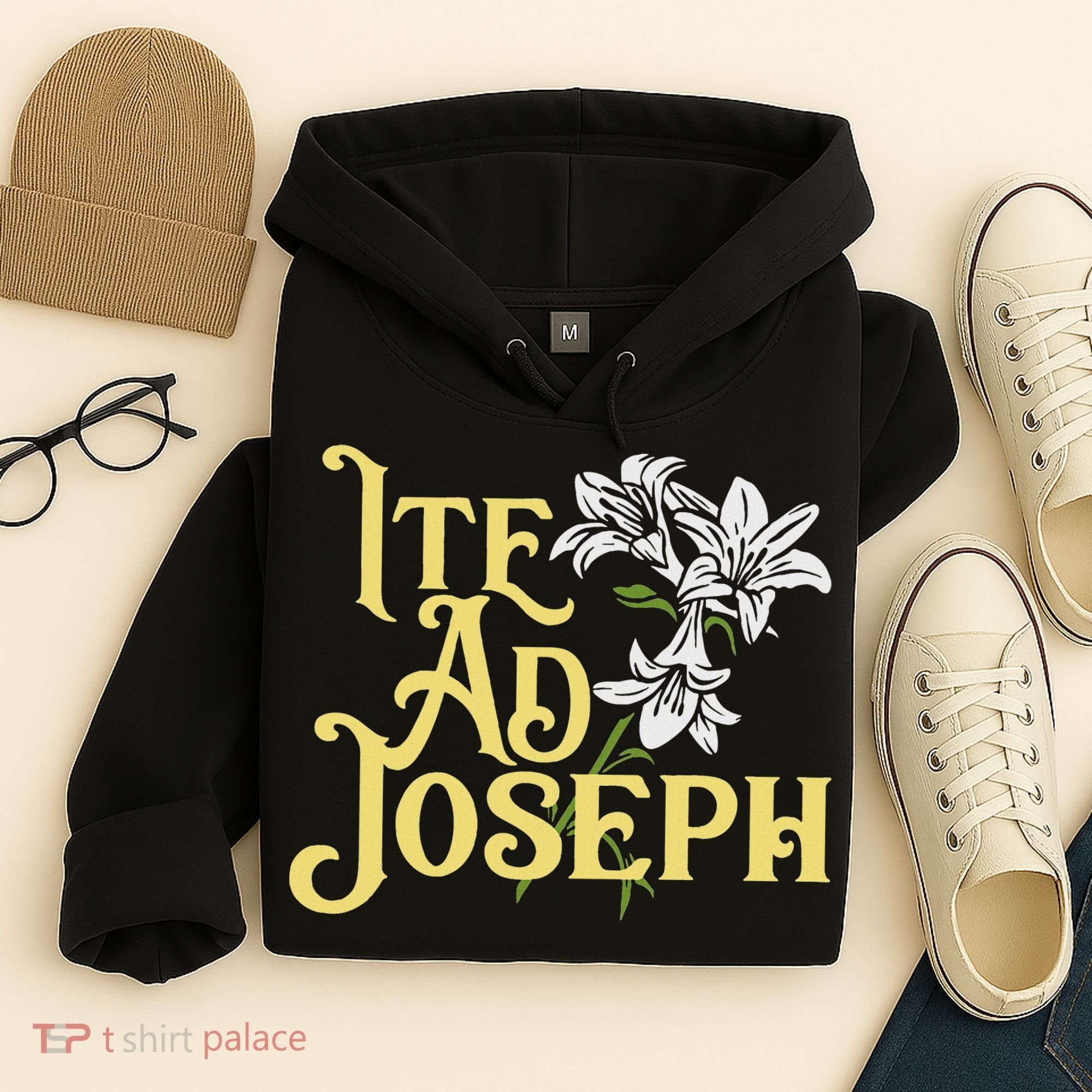 St Joseph Consecration Ite Ad Joseph Latin Catholic Saints Hoodie