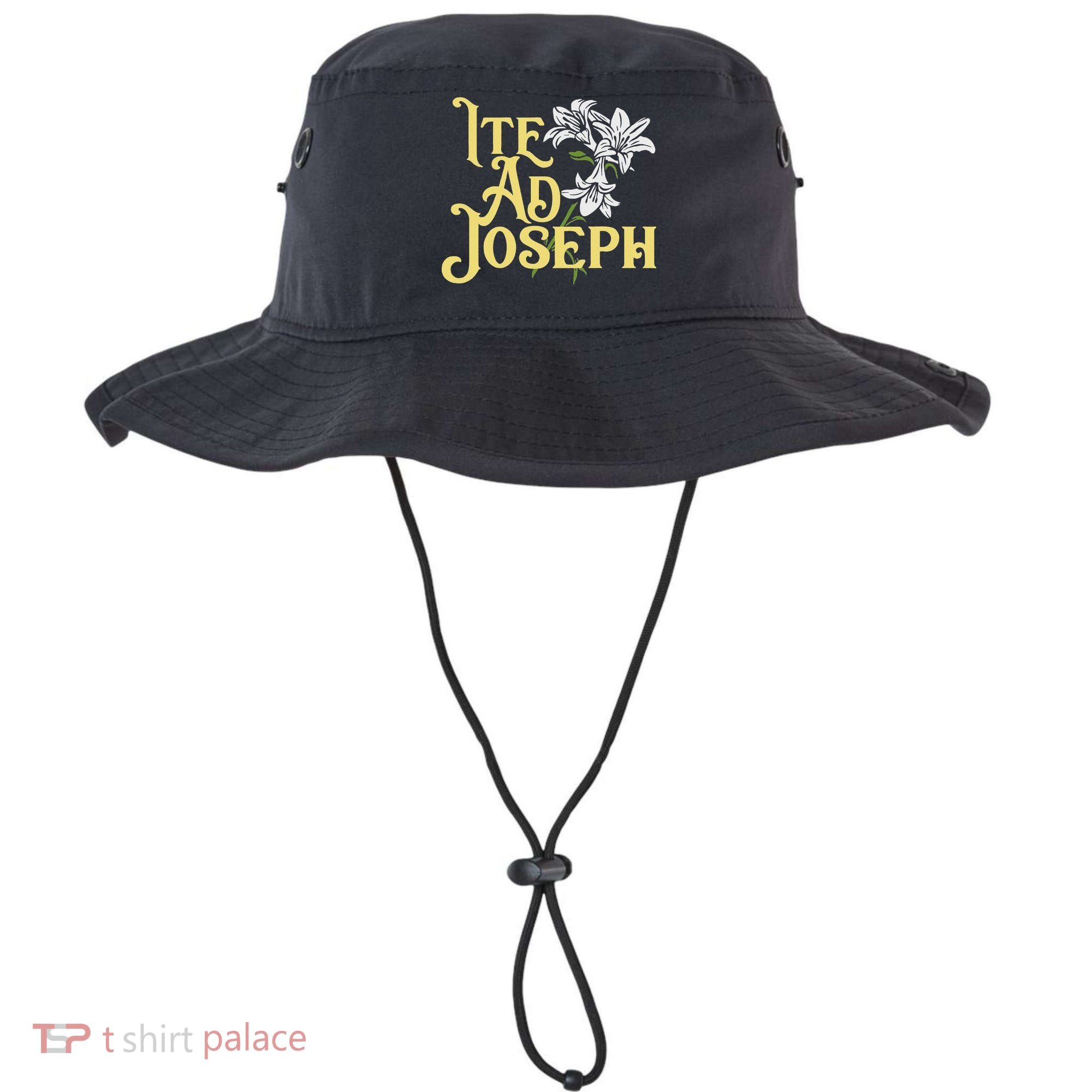St Joseph Consecration Ite Ad Joseph Latin Catholic Saints Bucket Hat
