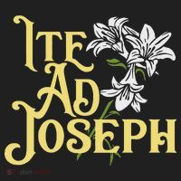 St Joseph Consecration Ite Ad Joseph Latin Catholic Saints Beanie thumb 2