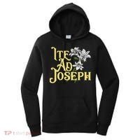 St Joseph Consecration Ite Ad Joseph Latin Catholic Saints Women's Hoodie thumb 0
