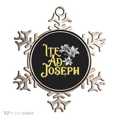St Joseph Consecration Ite Ad Joseph Latin Catholic Saints Ornament