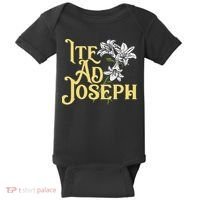 St Joseph Consecration Ite Ad Joseph Latin Catholic Saints Baby Bodysuit thumb 0